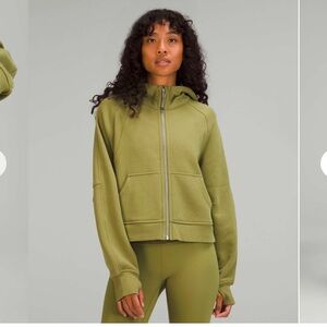 Lululemon oversized full-zip hoodie sz xs/sm gently used condition